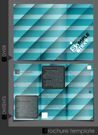 Brochure Template Design のイラスト素材