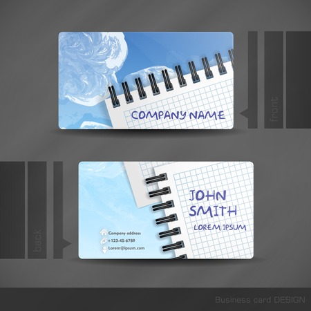 Business Card Designのイラスト素材