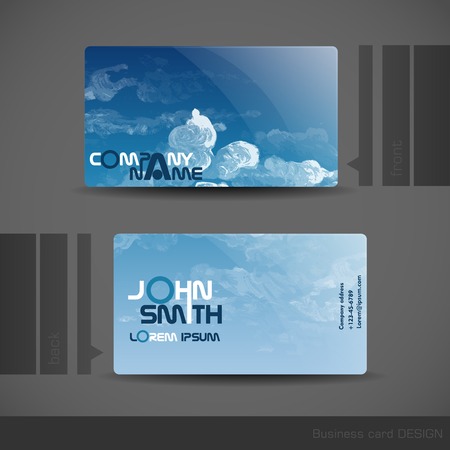 Business Card Designのイラスト素材
