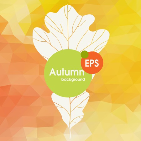 Simple Autumn Backgroundのイラスト素材