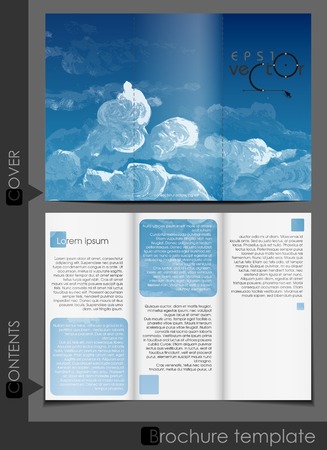 Brochure Template Designのイラスト素材
