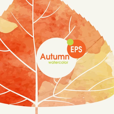 Simple Autumn Backgroundのイラスト素材