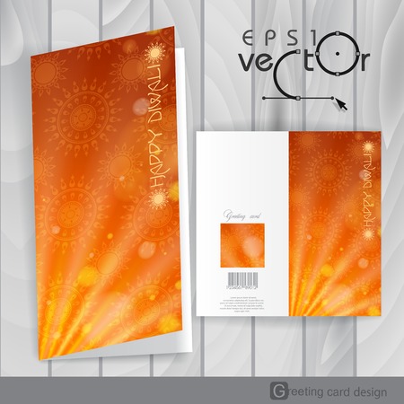 Greeting Card Design, Templateのイラスト素材