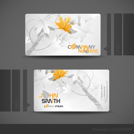 Business Card Designのイラスト素材