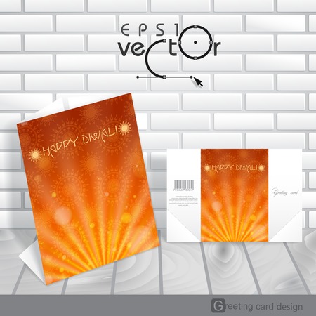 Greeting Card Design, Templateのイラスト素材