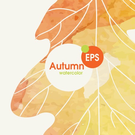 Simple Autumn Backgroundのイラスト素材