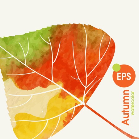 Simple Autumn Backgroundのイラスト素材