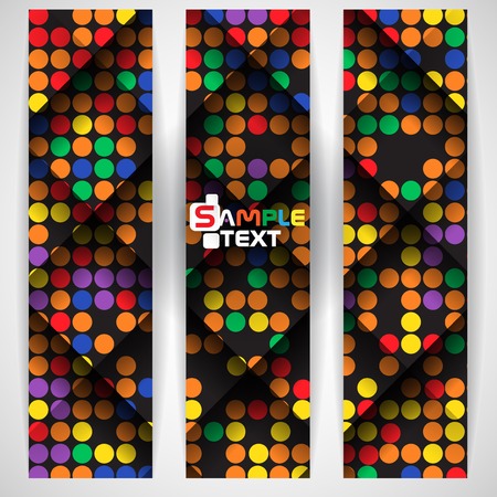 Abstract Colorful Mosaic Pattern Design.のイラスト素材