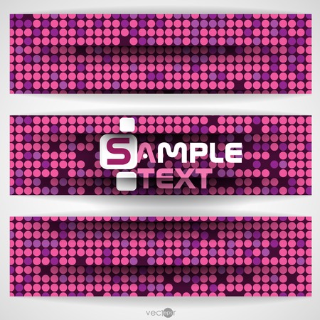 Pink Mosaic Backgroundのイラスト素材