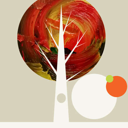 Creative Autumn Backgroundの写真素材