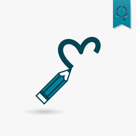 Happy Valentines Day Iconのイラスト素材