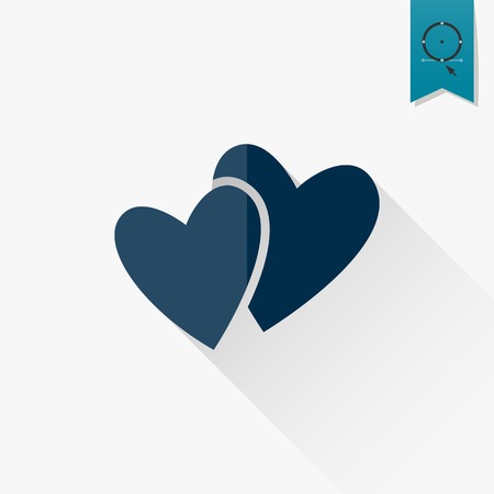 Happy Valentines Day Iconのイラスト素材