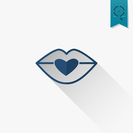 Happy Valentines Day Iconのイラスト素材
