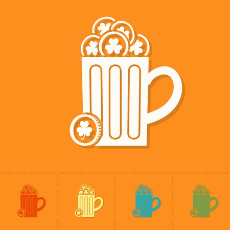 Saint Patricks Day Iconのイラスト素材