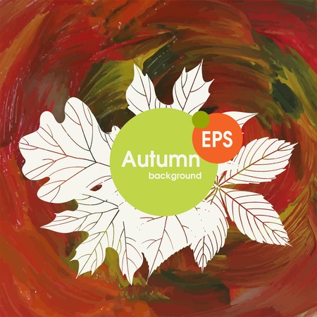 Magic Autumn Backgroundのイラスト素材