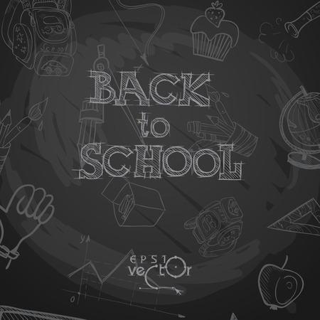 Back To School Backgroundのイラスト素材