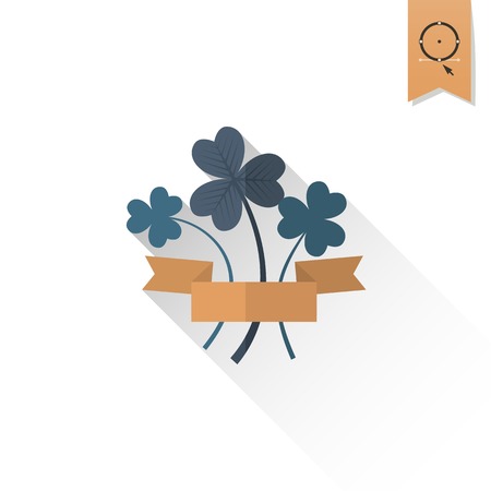 Saint Patricks Day Icon. Vector. Clean Work Minimum Pointsのイラスト素材