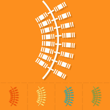 Diwali. Indian Festival Icon. Simple and Minimalistic Style. Vectorのイラスト素材