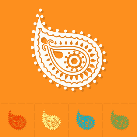 Diwali. Indian Festival Icon. Simple and Minimalistic Style. Vectorのイラスト素材