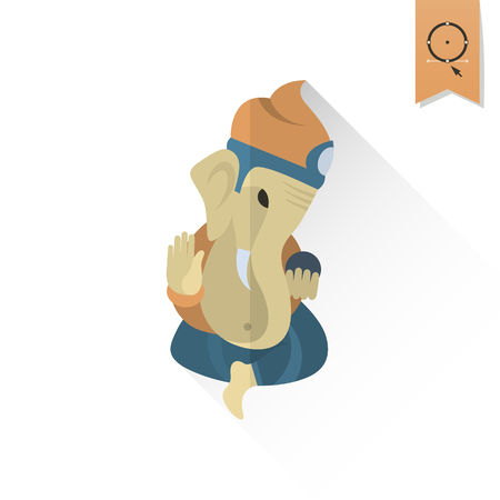 Diwali. Indian Festival Icon. Simple and Minimalistic Style. Vectorのイラスト素材