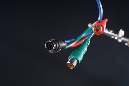 Stereo plug for modern multi media with smoke.