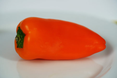 Small peppers in different colors and shapes
