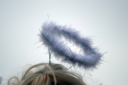 Colorful bustle during a carnival parade in Bavariaの写真素材