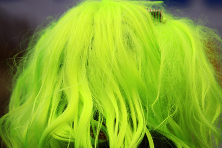 Colorful bustle during a carnival parade in Bavariaの写真素材