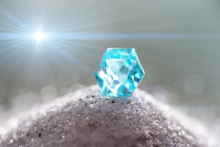 Art glass is glass in which glass threads are spunの写真素材
