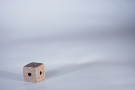 Timber made of wood belongs to an old toy for children techniqueの写真素材