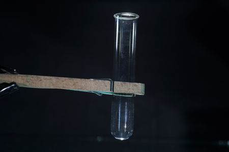 Chemical experiments in the laboratory and photo studioの写真素材