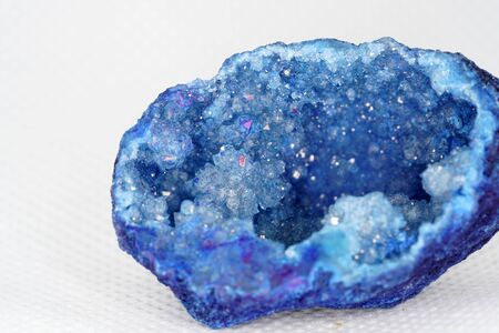 The agate is beautiful layers show that the agate is a layer stone.の写真素材