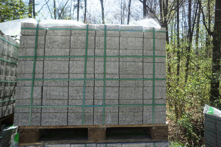 Ornate walls made of natural stone materials