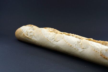 Freshly baked bread with macro lens in best quality scannedの写真素材