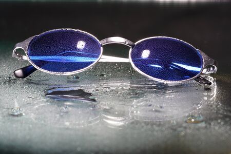 Graphic elements photographed in the studio with flash lightの写真素材