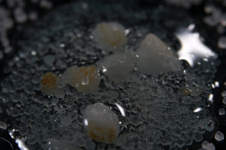 Himalaya salt is the type for pink geted salt the mountainwork in the near of the Himalaya