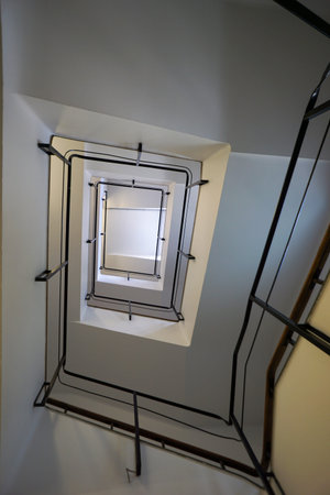 Stone stairs photographed in Bavaria and without artificial light