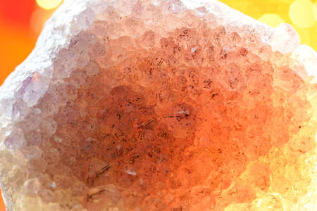 Deep Quartz, Macro Photography, Photomicrograph, Inclusions, Mineral,の写真素材