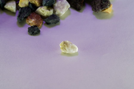 Granites are coarsely crystalline plutonic rocks rich in quartz and feldspar, but also contain dark...