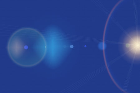 Illustrations on the PC created images in bright colors and patterns well suited as a background