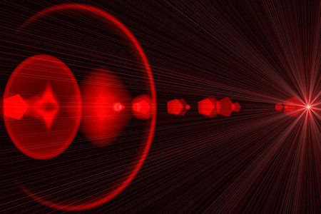 Abstract illustration background with colorful paints and patternsの写真素材