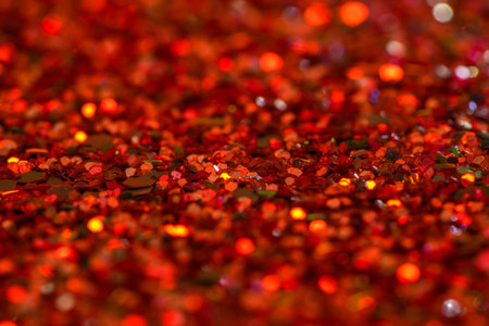 Red solid color background with light pattern as photoの写真素材