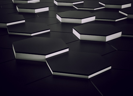 Abstract background design black and white. 3d renderの写真素材