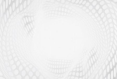 Abstract white geometric background. 3D renderの写真素材