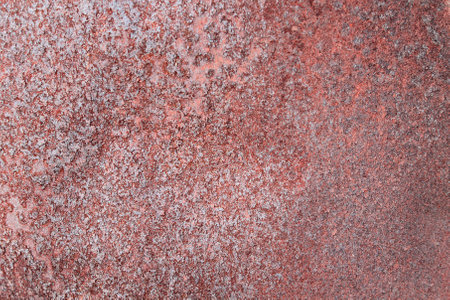 Surface and texture of old rusty metal with copy spaceの写真素材