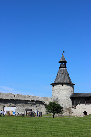 The Pskov Kremlinの写真素材