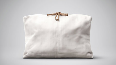 Mock-up of a white tote bag for designers and merchants, Generated AIの素材
