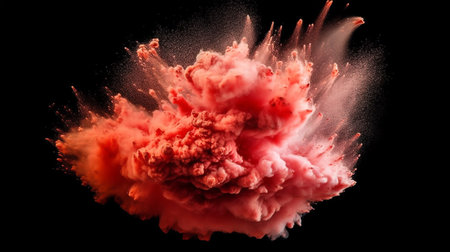 Beautiful abstract art with colorful splash 3d for banners, design concept, future movementの素材