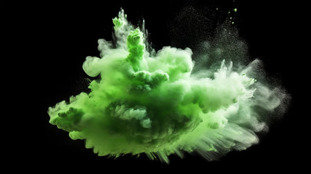 Beautiful abstract art with colorful splash 3d for banners, design concept, future movementの素材