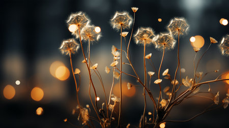 Beautiful bright festive bokeh, Christmas and new year celebrations, for frayers and bannersの素材